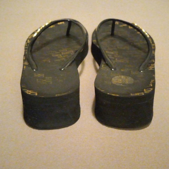 Bebe Foam Wedge Sandals Size 7.5 - Picture 8 of 8